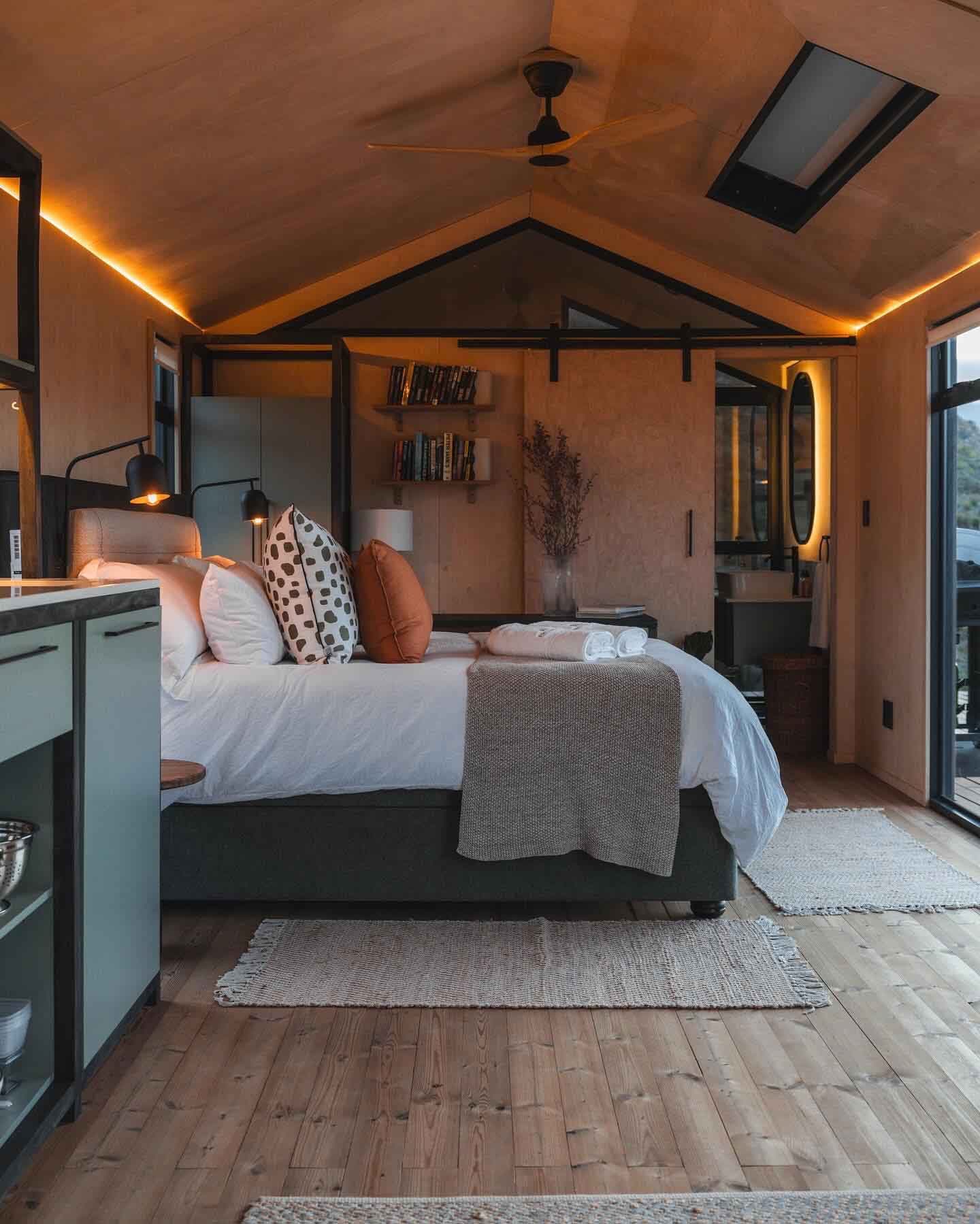 Tinyhouse bedroom view